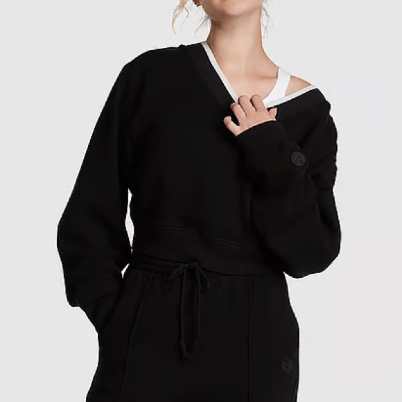 PINK Fleece Pullover - Picture 2 of 7